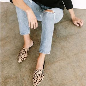 JENNI KAYNE Cheetah Pony Hair Mule 37